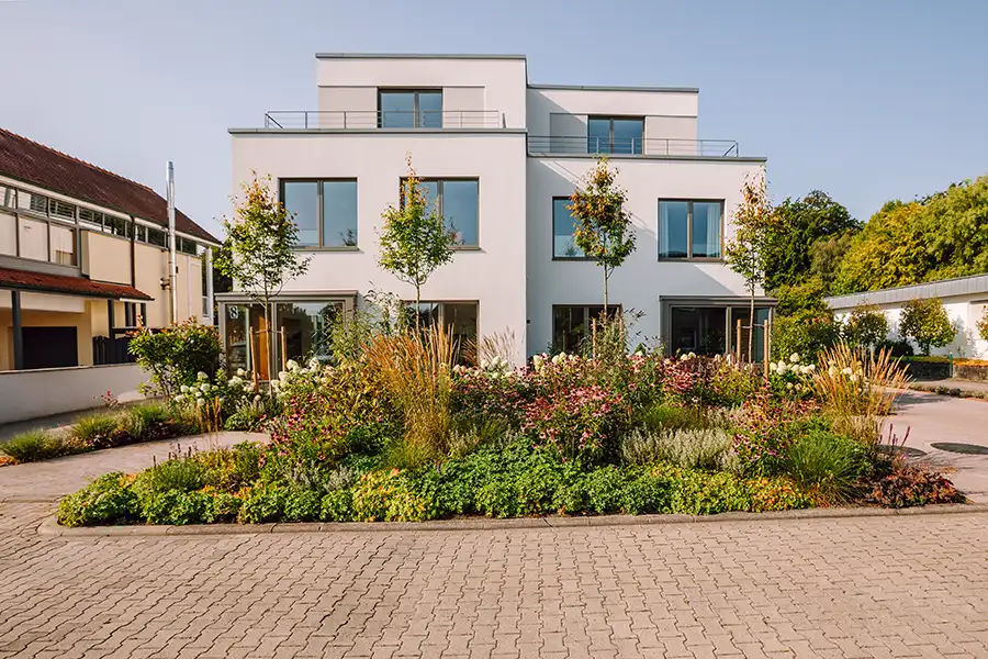 Glaselemente für den Garten