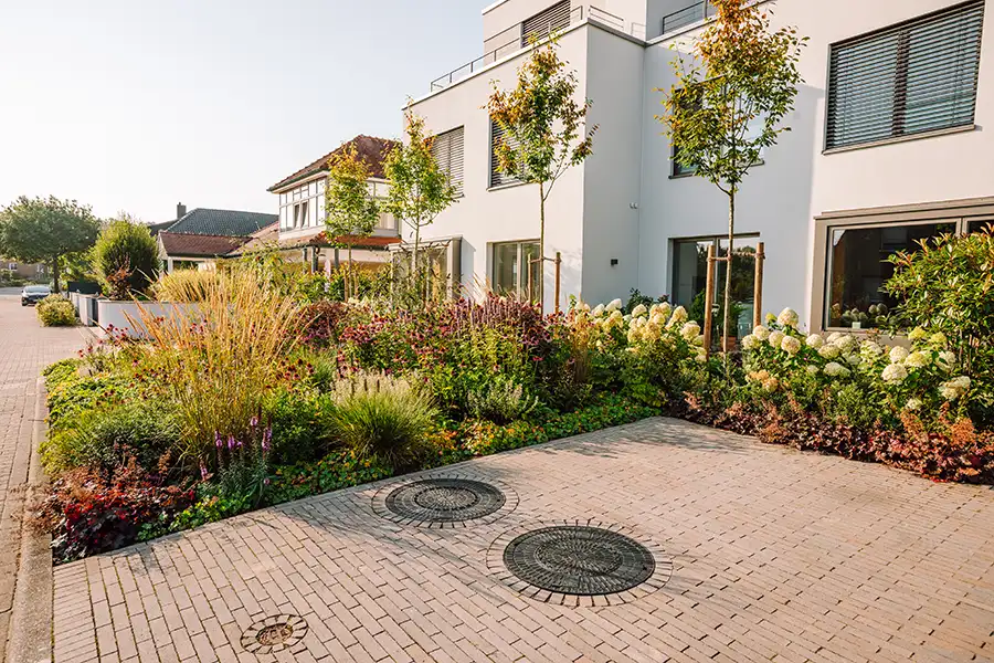 Glaselemente für den Garten