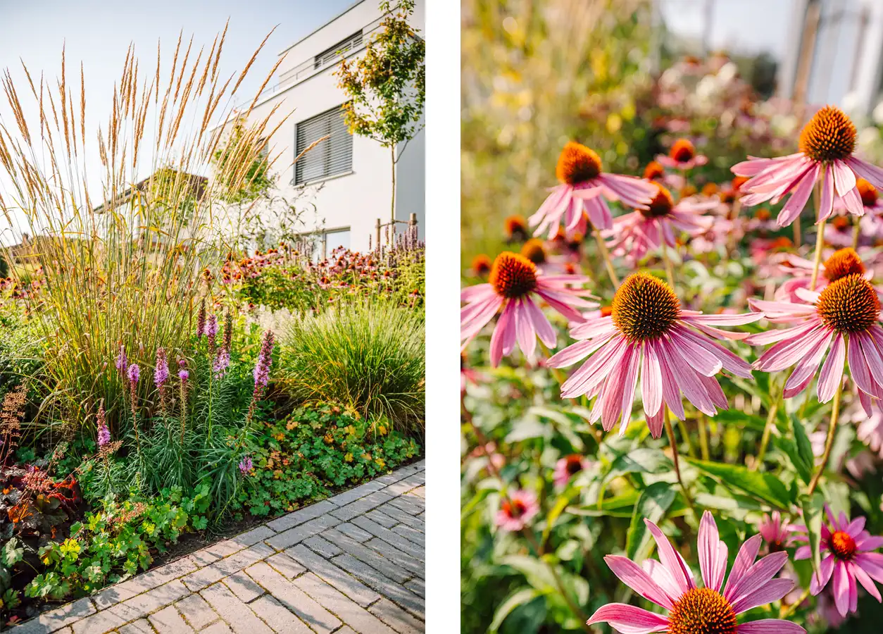 Glaselemente für den Garten